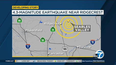 earthquake today near me california
